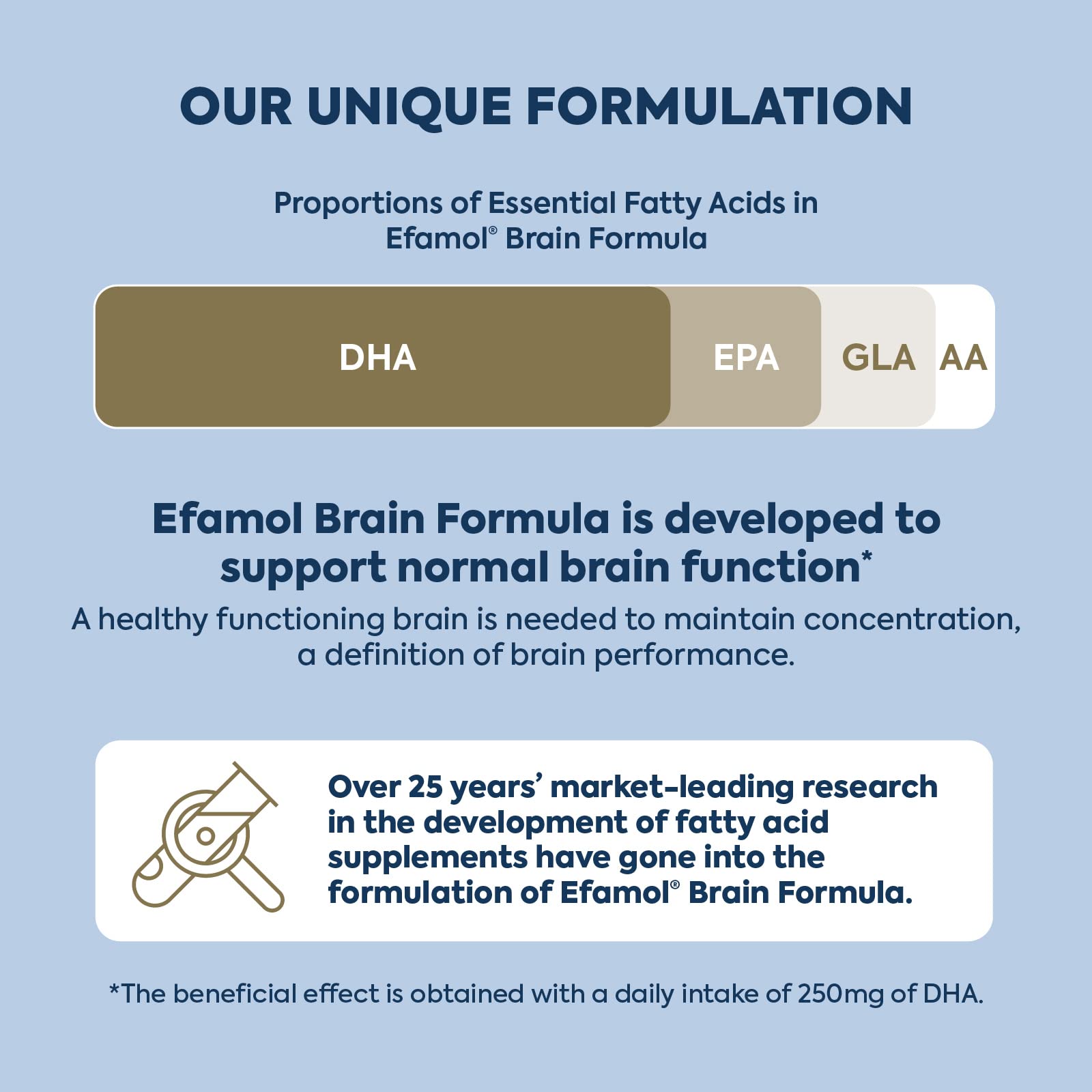 Efamol Brain Efalex Brain Formula - 240 Capsules for Memory & Focus Support | Omega-3 & DHA Supplement for Adults & Students | Study Aid & Cognitive Enhancement