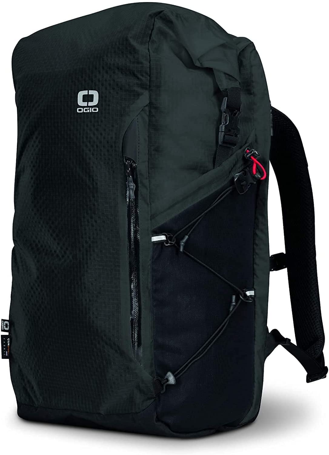 OGIO Fuse 25L Roll Top Lightweight Backpack - Waterproof Travel & Hiking Daypack for Men & Women - Perfect for Commuting, Gym & Outdoor Adventures