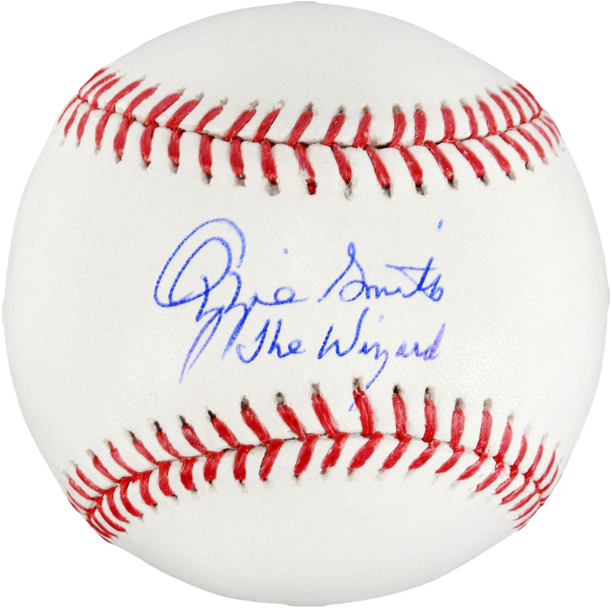 Rawlings Ozzie Smith St. Louis Cardinals Autographed Baseball with 