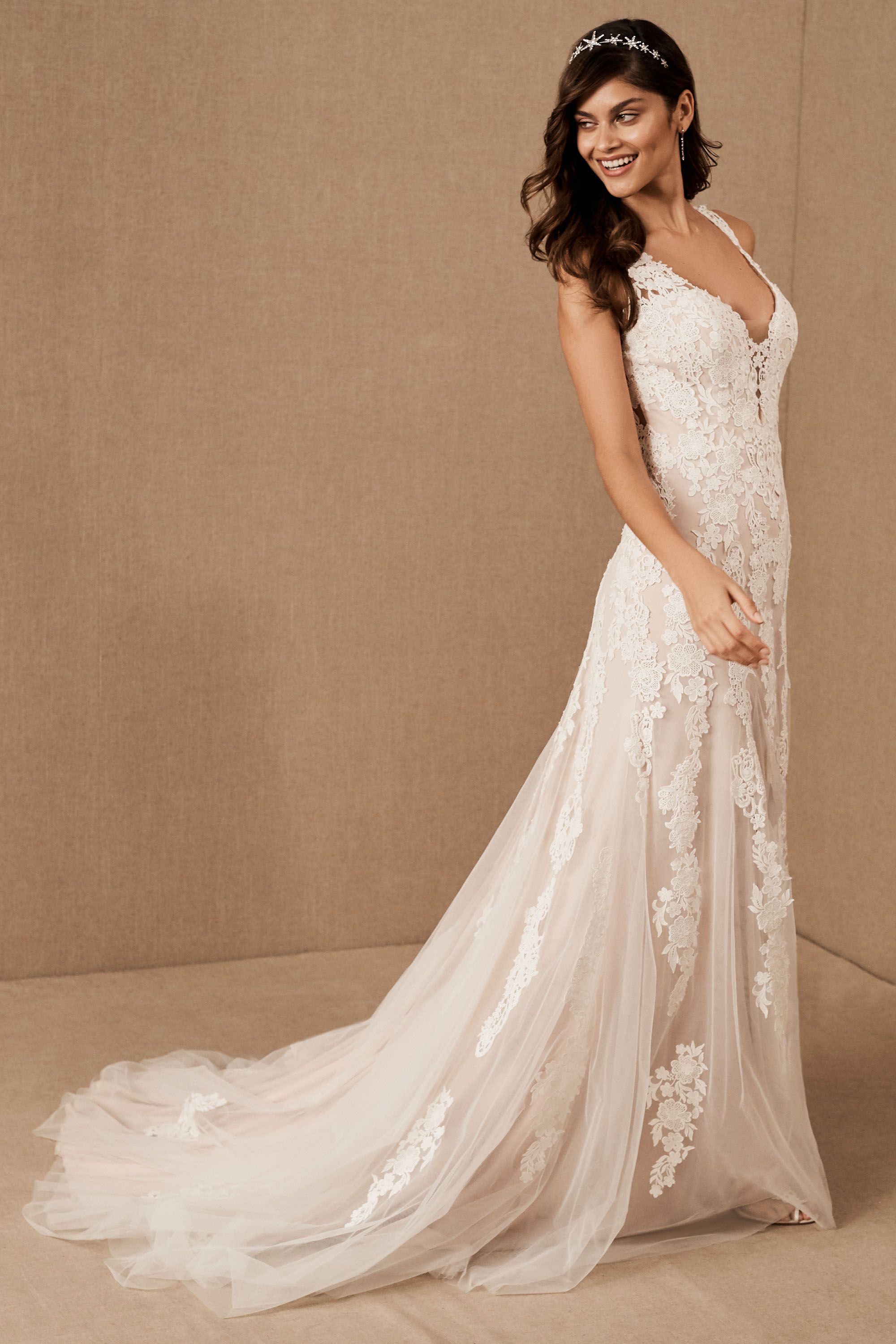 BHLDN Whispers & Echoes Monarch Gown - Elegant Wedding Dress for Brides | Perfect for Beach, Garden & Formal Ceremonies