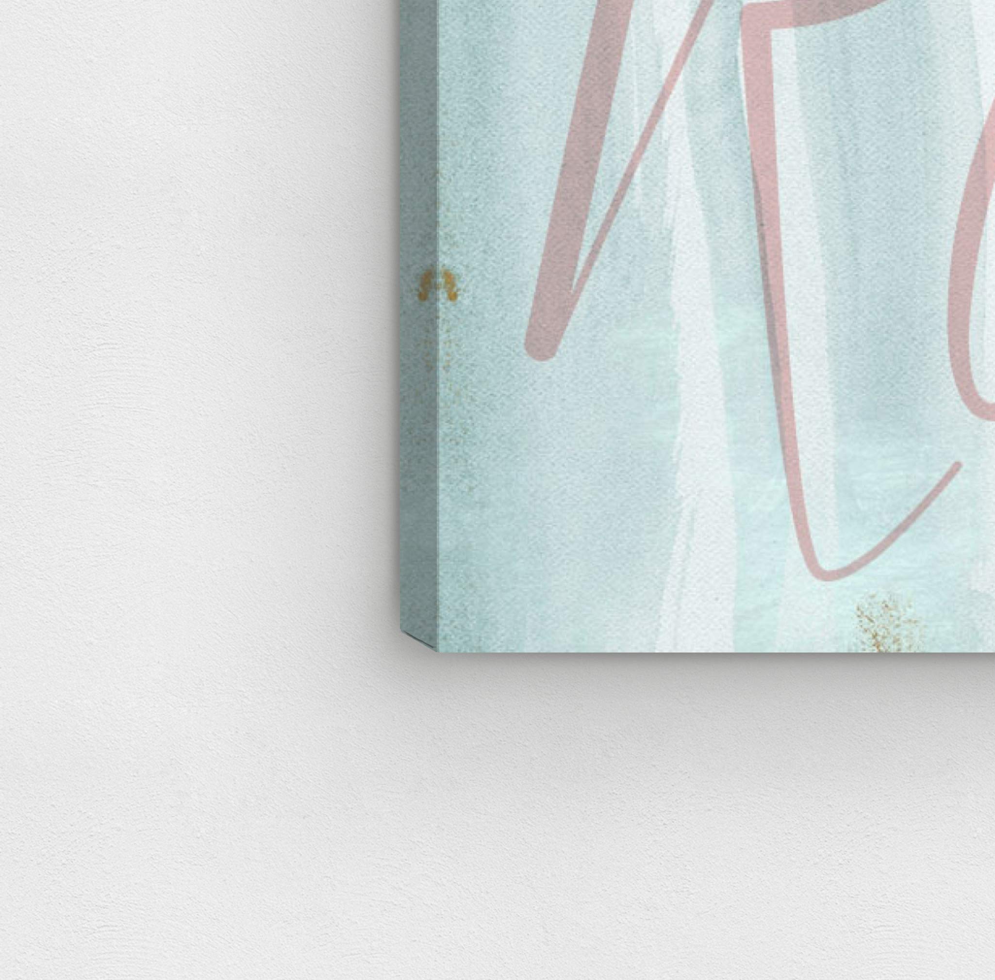 Relax Typography Wall Art Canvas Print - 36