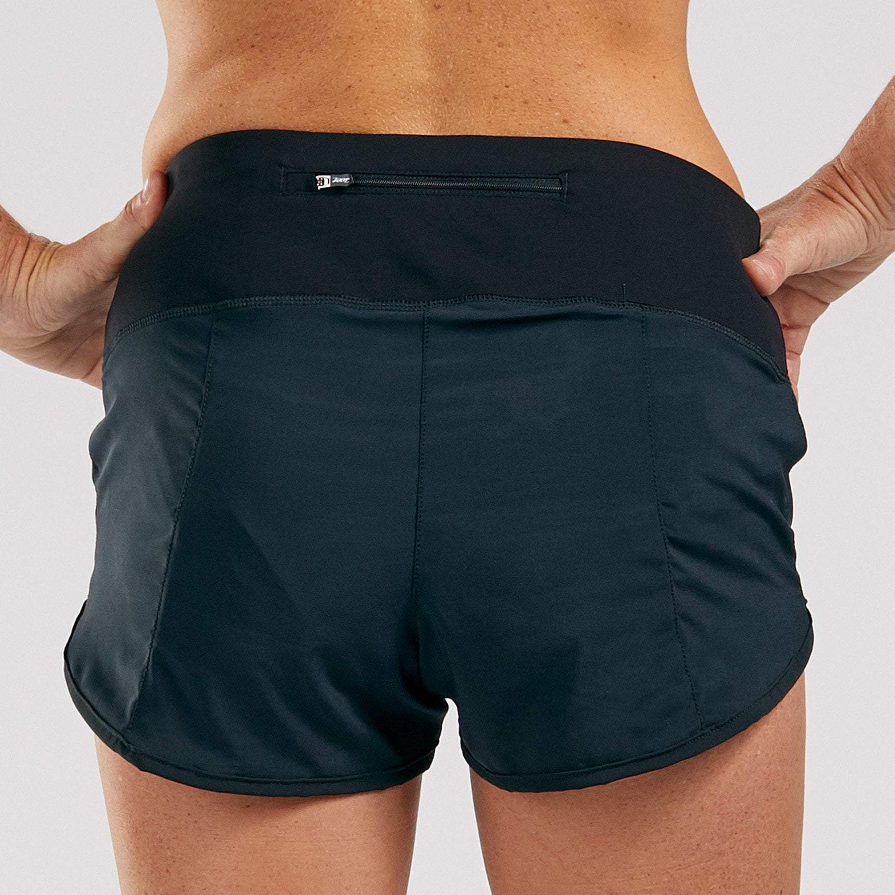 Women's Elite Run 3 Shorts - Black | Lightweight Running Shorts for Women | Perfect for Jogging, Gym & Outdoor Activities