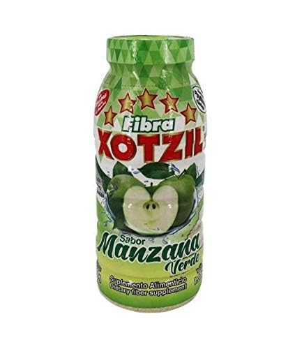 XOTZIL Fiber Supplement - Green Apple Flavor (620g) for Digestive Health & Weight Management | Perfect for Smoothies, Baking & Daily Wellness Routine