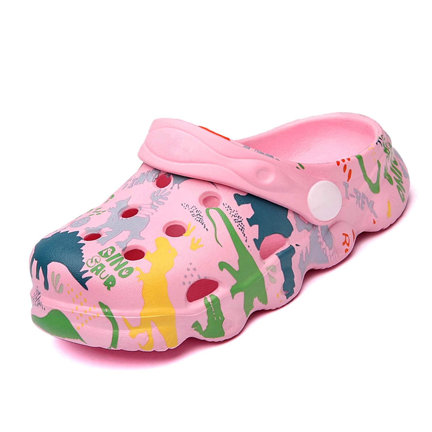 **Cute Cartoon Animal Garden Clogs for Boys & Girls - Lightweight Slip-On Slides & Sandals (Infant/Toddler/Kids) - Perfect for Playtime, Beach & Outdoor Adventures**