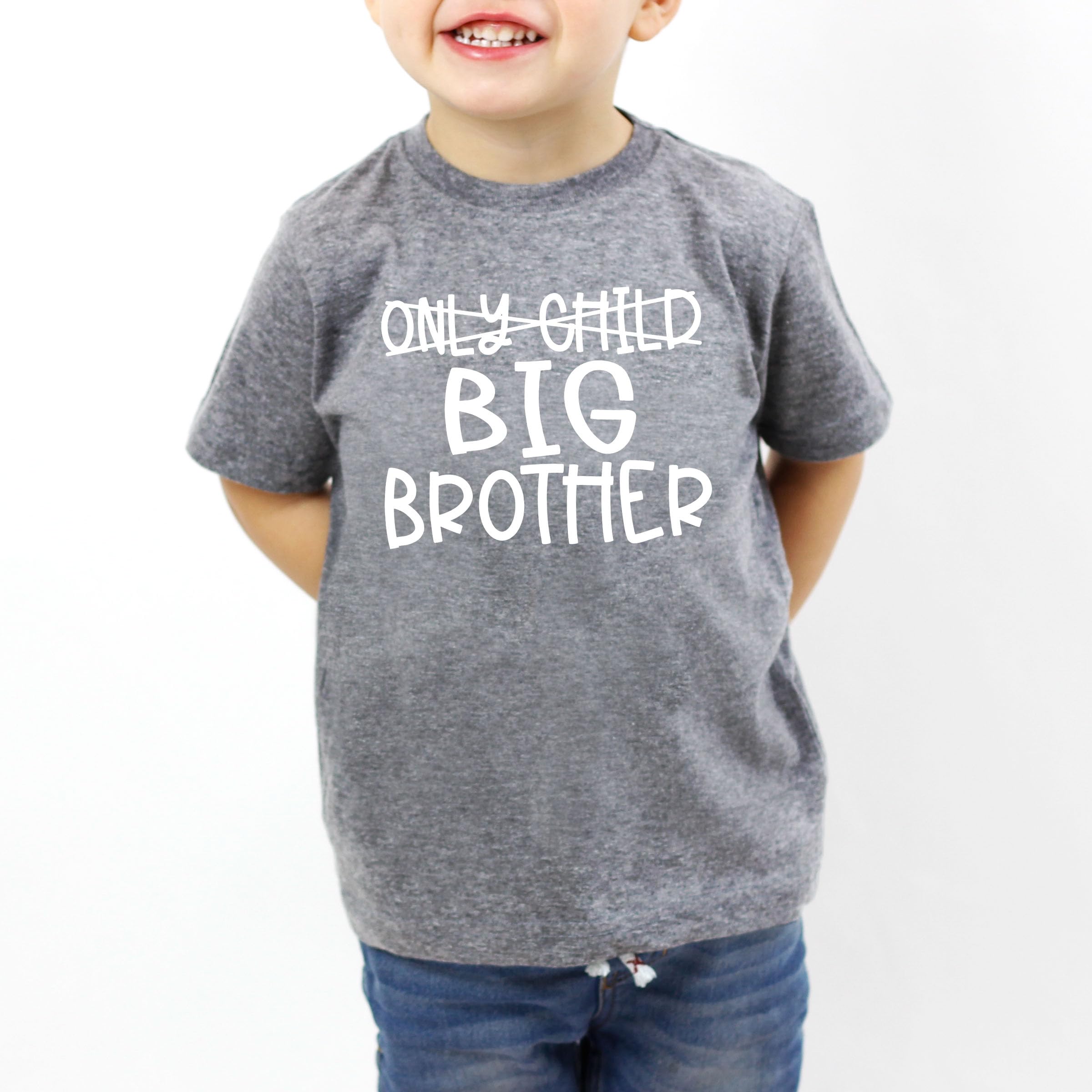 Big Brother Announcement Shirt for Boys - Cute Sibling Reveal Outfit for New Big Brothers | Perfect for Pregnancy Announcements & Gender Reveal Parties