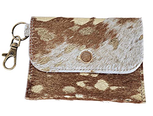 Brown/White- Gold Acid Wash