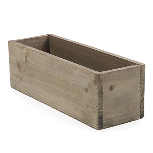 11.5 Inch Wooden Planter Box for Wedding Decorations | 3.75