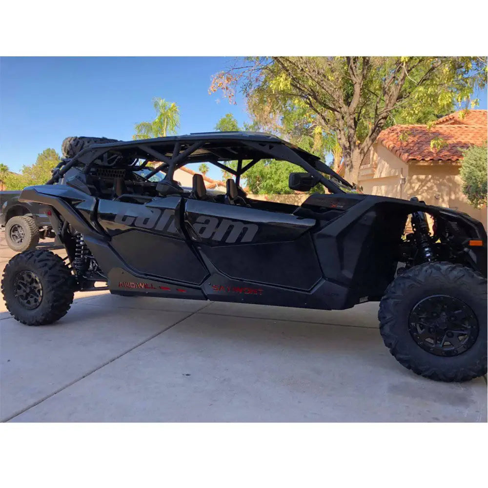 Custom Rock Sliders for Can-Am Maverick X3 MAX 4-Seater - Heavy Duty Off-Road Protection - Perfect for Trail Riding & Rock Crawling Adventures