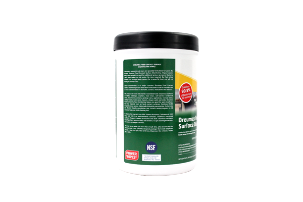 Food Safe Surface Disinfectant Wipes - 100 Count Per Canister (6 Pack) | Kills 99.9% Germs | Ideal for Kitchen Countertops, Baby High Chairs & Food Prep Areas