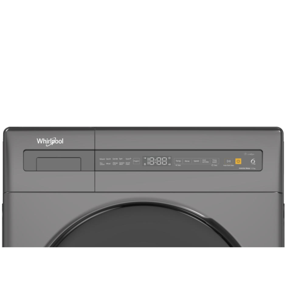 10.5KG Front Load Washing Machine - Energy Efficient, Large Capacity Washer for Home & Laundry Room | Perfect for Apartments, Dorms & Small Spaces