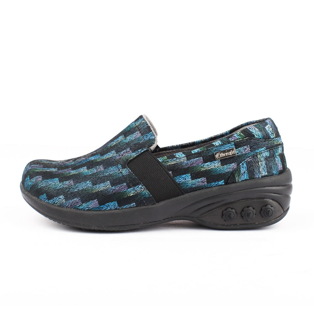 Annie Women's Slip-Resistant Leather Slip-On Loafers - Comfortable Work Shoes for Nurses, Waitresses & Healthcare Professionals