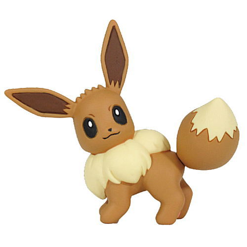 Pokemon Tail Whip Move Vol. 01 Takara Tomy 1.5 Inch Mini Figure - Rare Collectible for Pokemon Fans, Perfect for Display & Battles