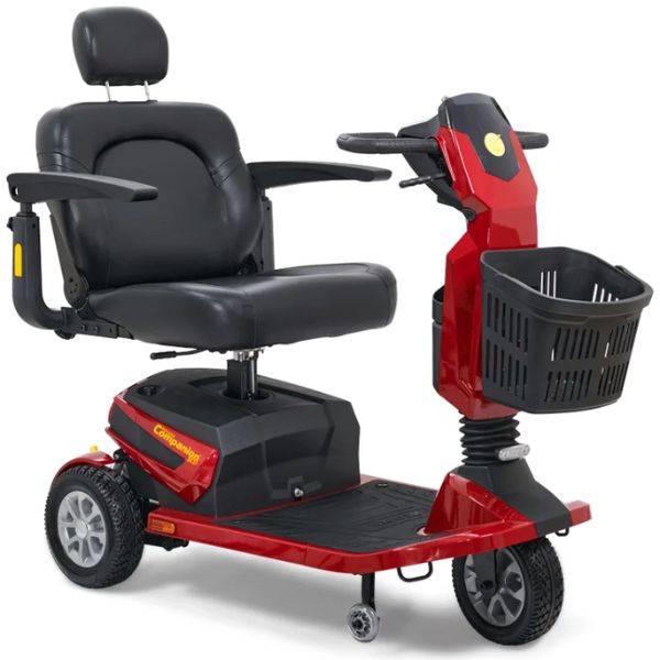 Golden Technologies Companion HD Bariatric Mobility Scooter - Heavy Duty Electric Wheelchair for Adults, 500 lbs Weight Capacity - Perfect for Indoor/Outdoor Use, Shopping, Travel & Daily Mobility Assistance