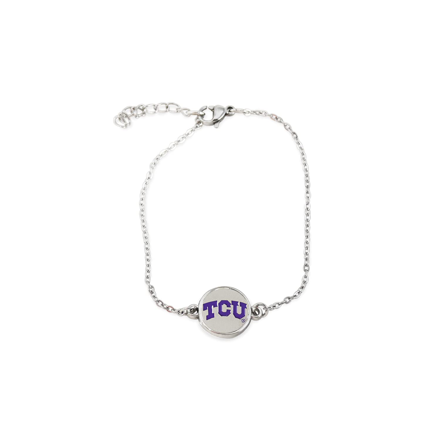 NCAA Charm Bracelet - Adjustable to 8 Inches | Dainty College Team Jewelry for Game Day