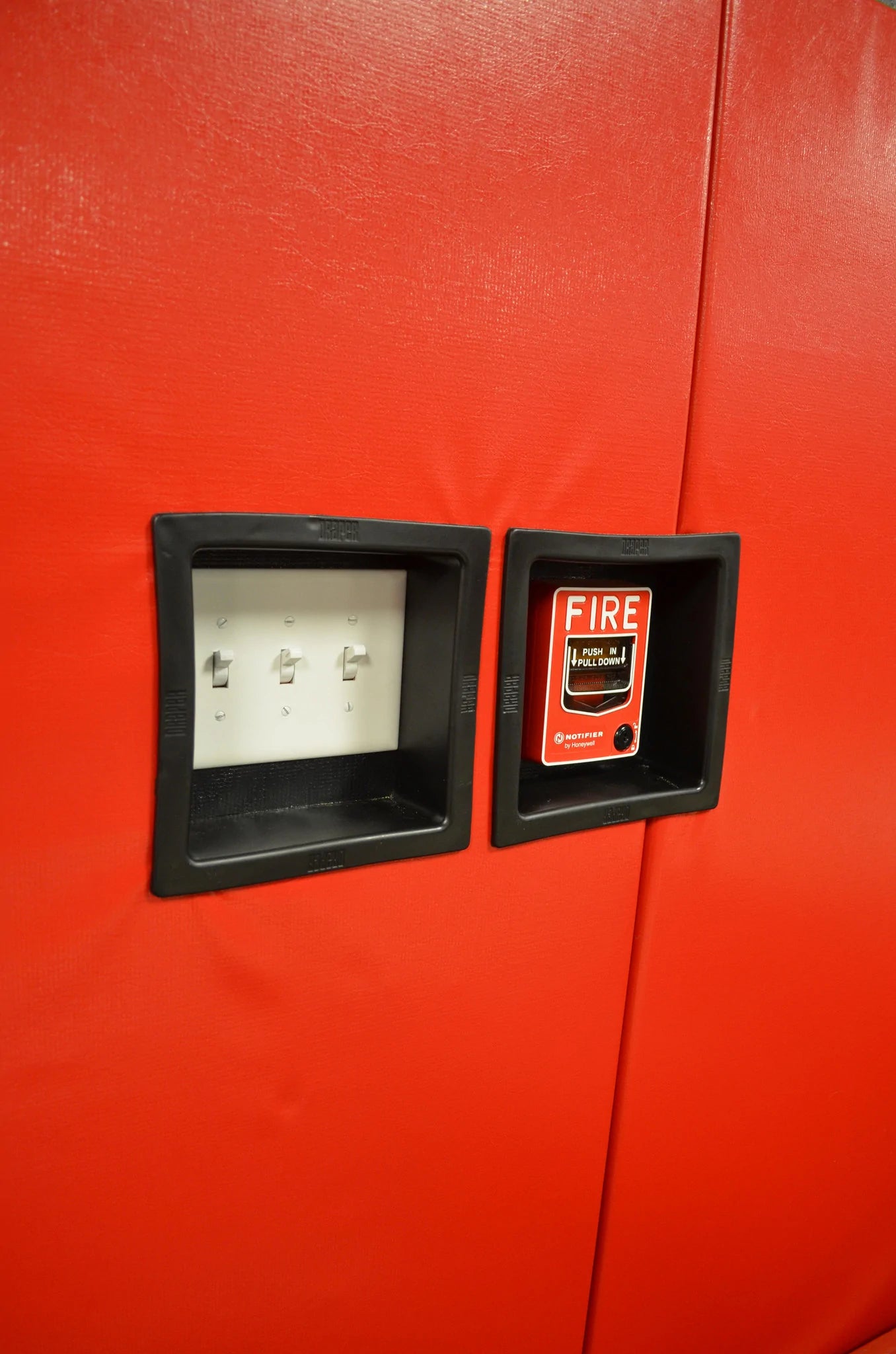 High-Density Gym Wall Padding with Custom Cut-Out Insert - Protective Foam Panels for Home & Commercial Gyms, Martial Arts Dojos, and Fitness Studios