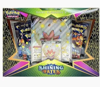 Shining Fates Pokemon Card Collection - Shiny Eldegoss V Holo Rare - Premium Trading Cards for Collectors & Players - Perfect for Battles, Trading & Display