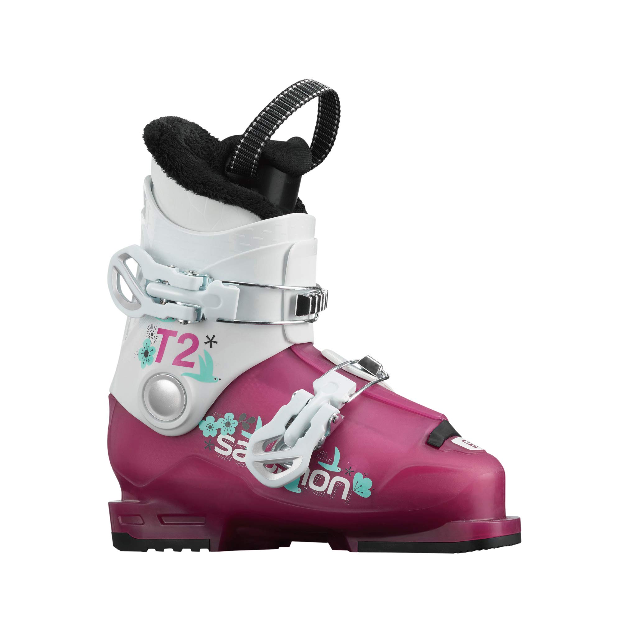 Salomon T2 RT Girls Ski Boots - Lightweight & Comfortable for Young Skiers - Perfect for Alpine Skiing & Snow Sports