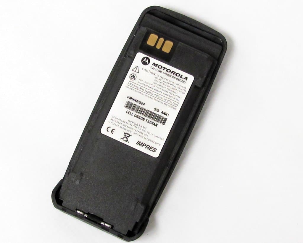 Motorola IMPRES Li-ion Battery 2240mAh IP57 Waterproof - PMNN4077E Replacement Battery for Two-Way Radios | Perfect for Outdoor Adventures, Construction Sites & Emergency Communications