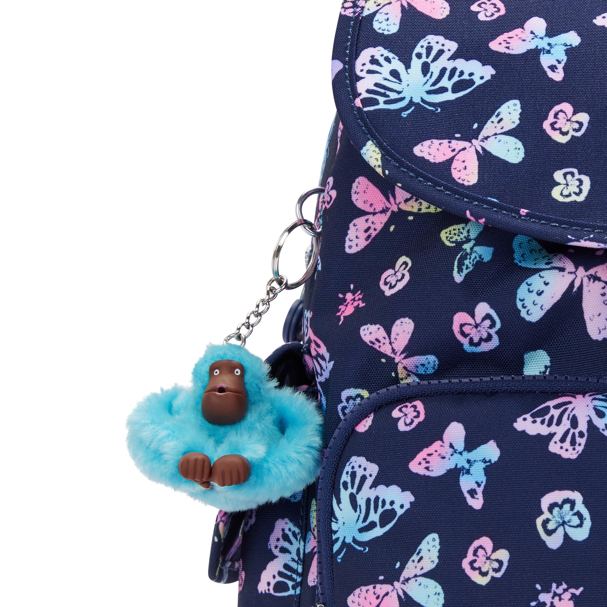 Kipling City Pack Printed Backpack - Stylish Butterfly Design for Women & Teens | Perfect for School, Travel & Everyday Use