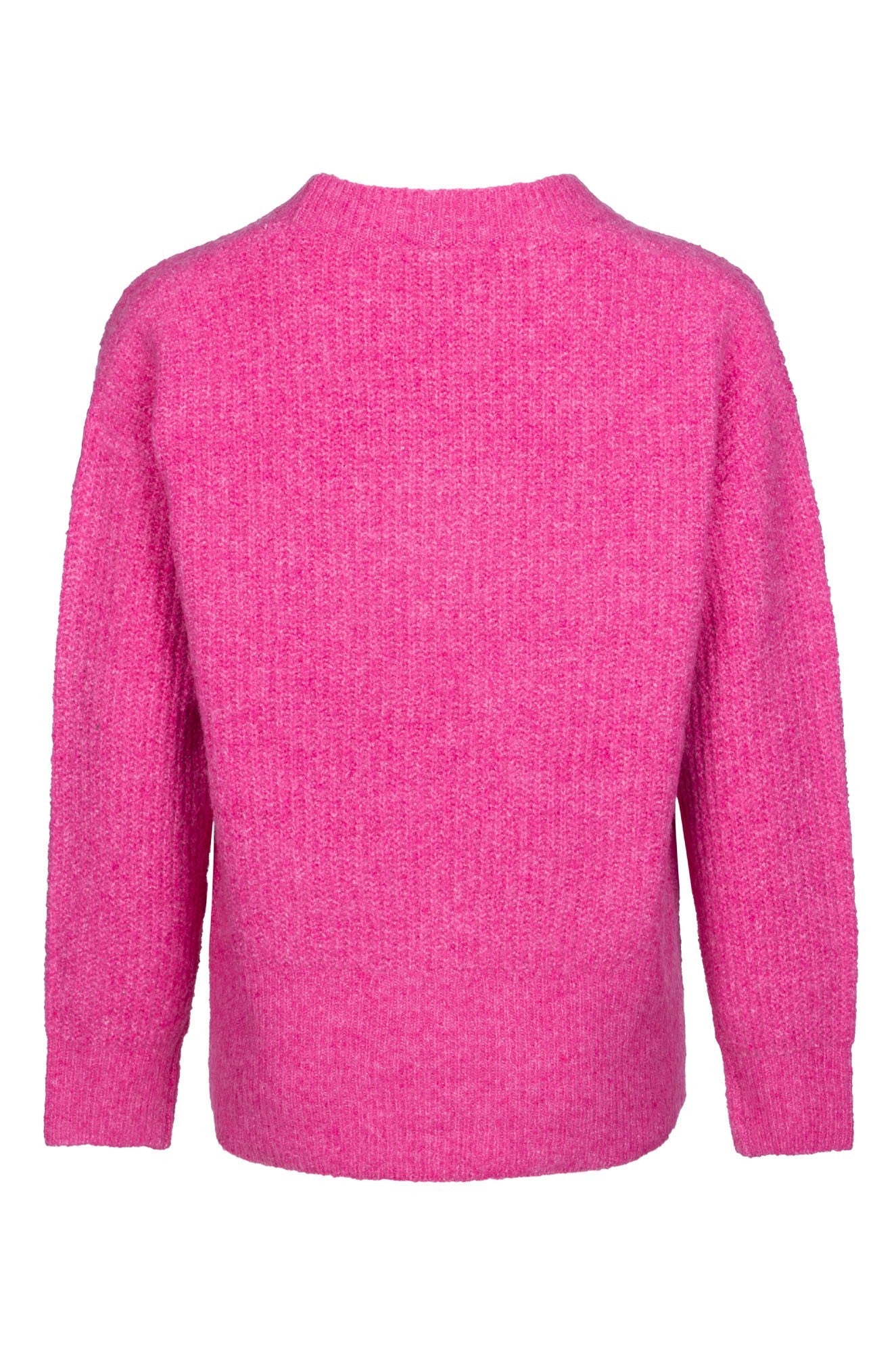 Women's Pink Jumper Knitwear Sweater - Soft & Cozy Pullover for Casual Wear, Office & Winter Outfits | Style 7301B1