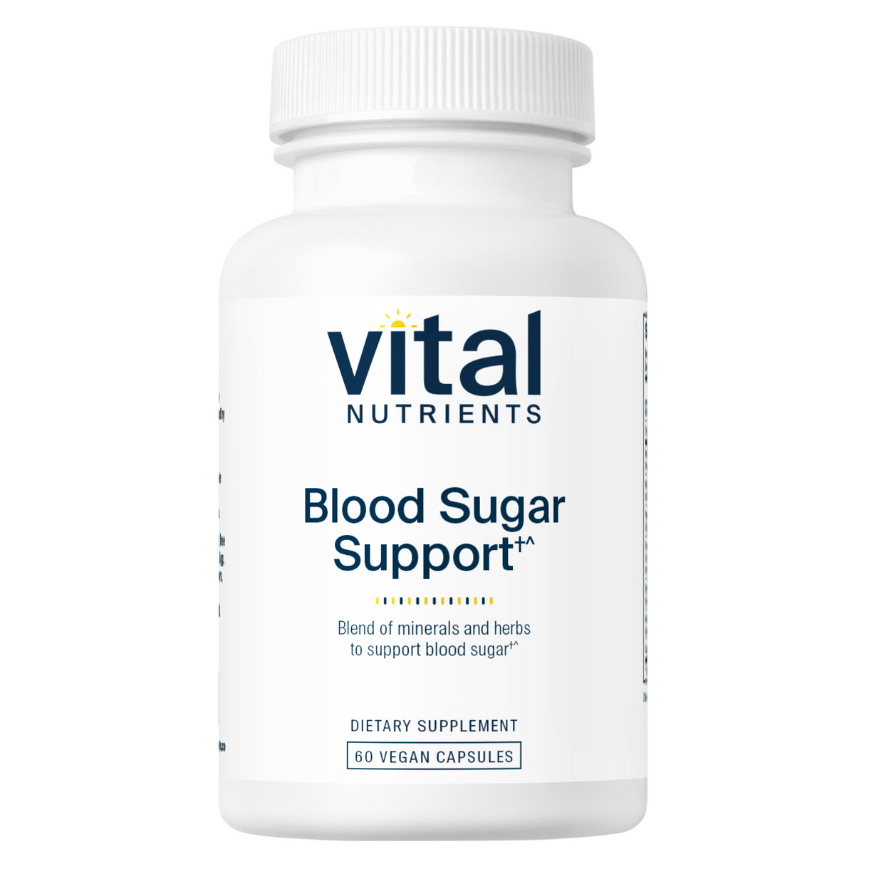 Vital Nutrients Blood Sugar Support Supplement - Natural Glucose Metabolism Aid for Diabetics & Pre-Diabetics - Supports Healthy Insulin Levels for Daily Wellness & Energy