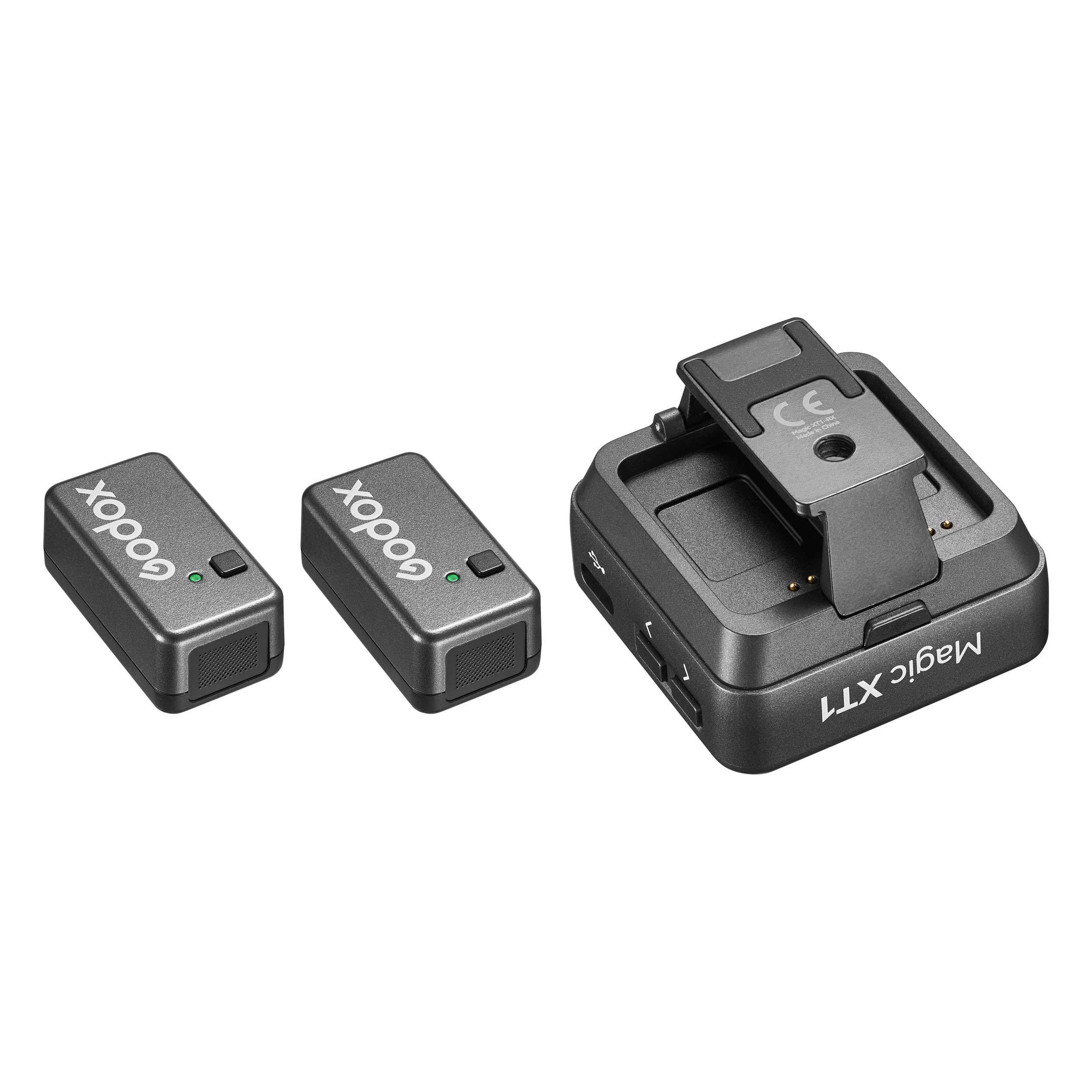 Magic XT1 2.4GHz Dual Channel Wireless Omnidirectional Microphone System - Perfect for Podcasting, Live Streaming & Conference Calls