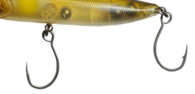 3X Replacement Hook Size 1/0 - Fishing Hooks for Bass, Trout & Saltwater - Strong & Sharp Fishing Hooks for Freshwater & Saltwater Fishing