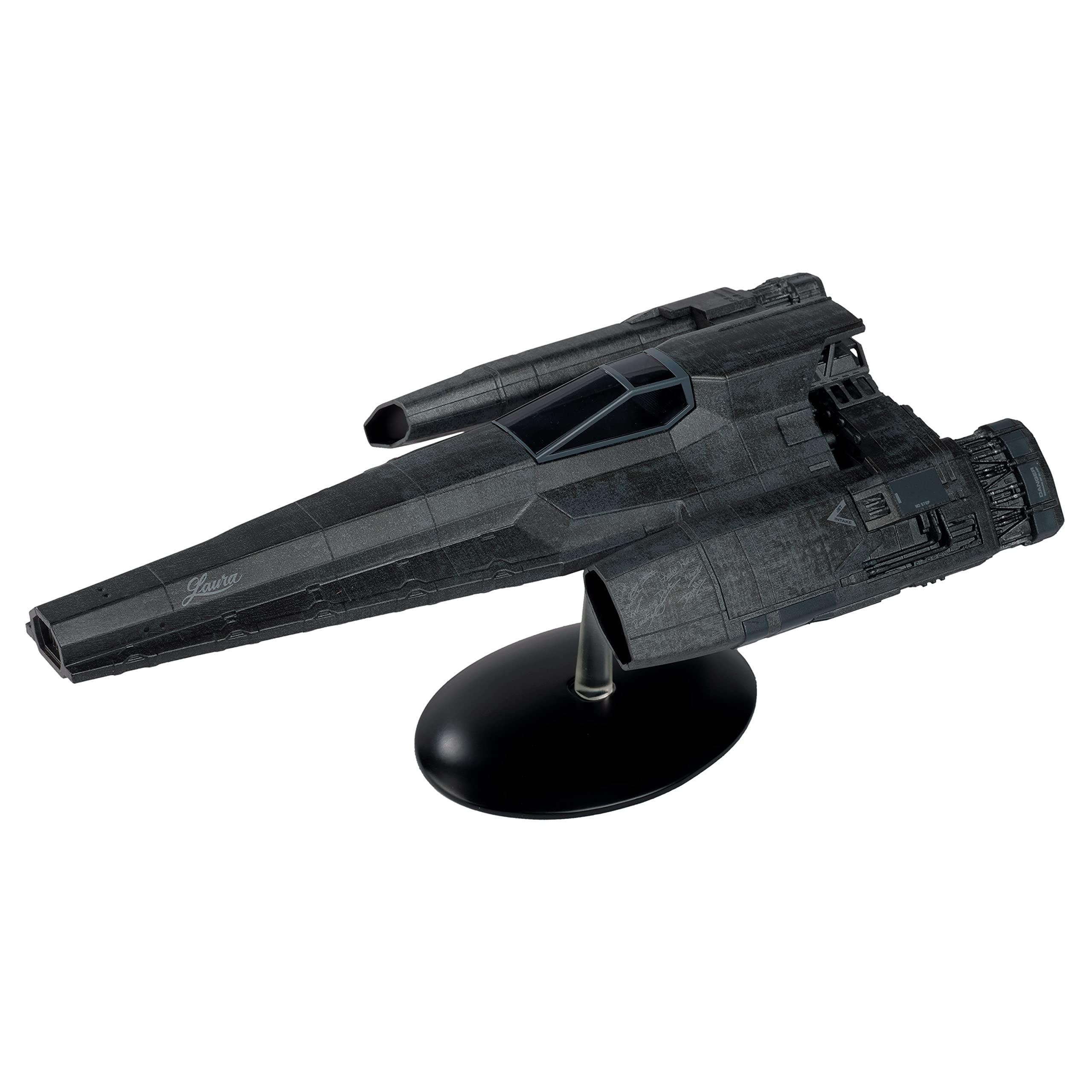 Hero Collector Battlestar Galactica Blackbird Starship Model | Official Eaglemoss Issue 14 with Collector's Magazine | Sci-Fi Collectible for Display & Fan Collections