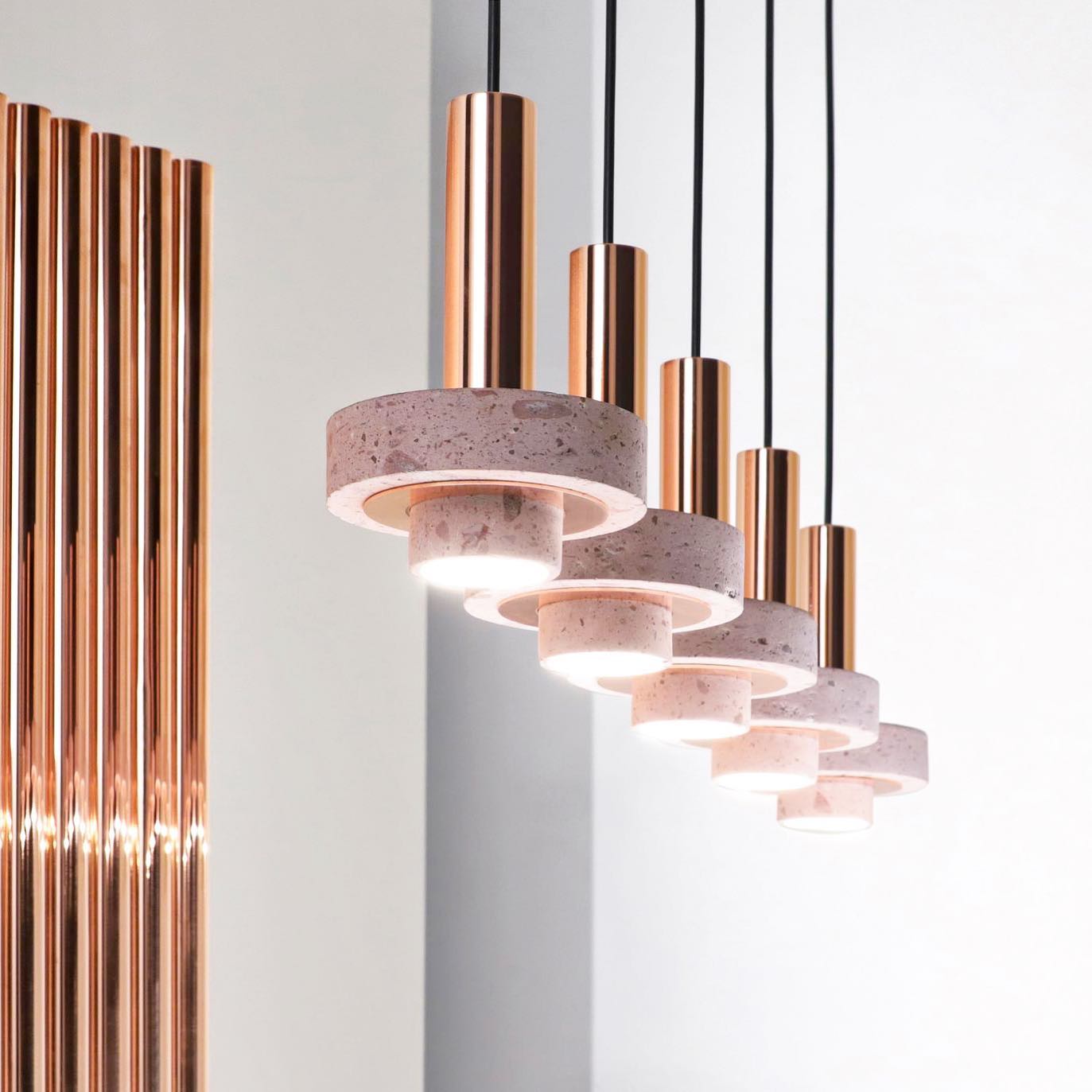 Ambra Pendant Lamp - Modern Hanging Light Fixture for Dining Room, Kitchen, or Living Room Decor - Elegant Glass Ceiling Light with Adjustable Cord