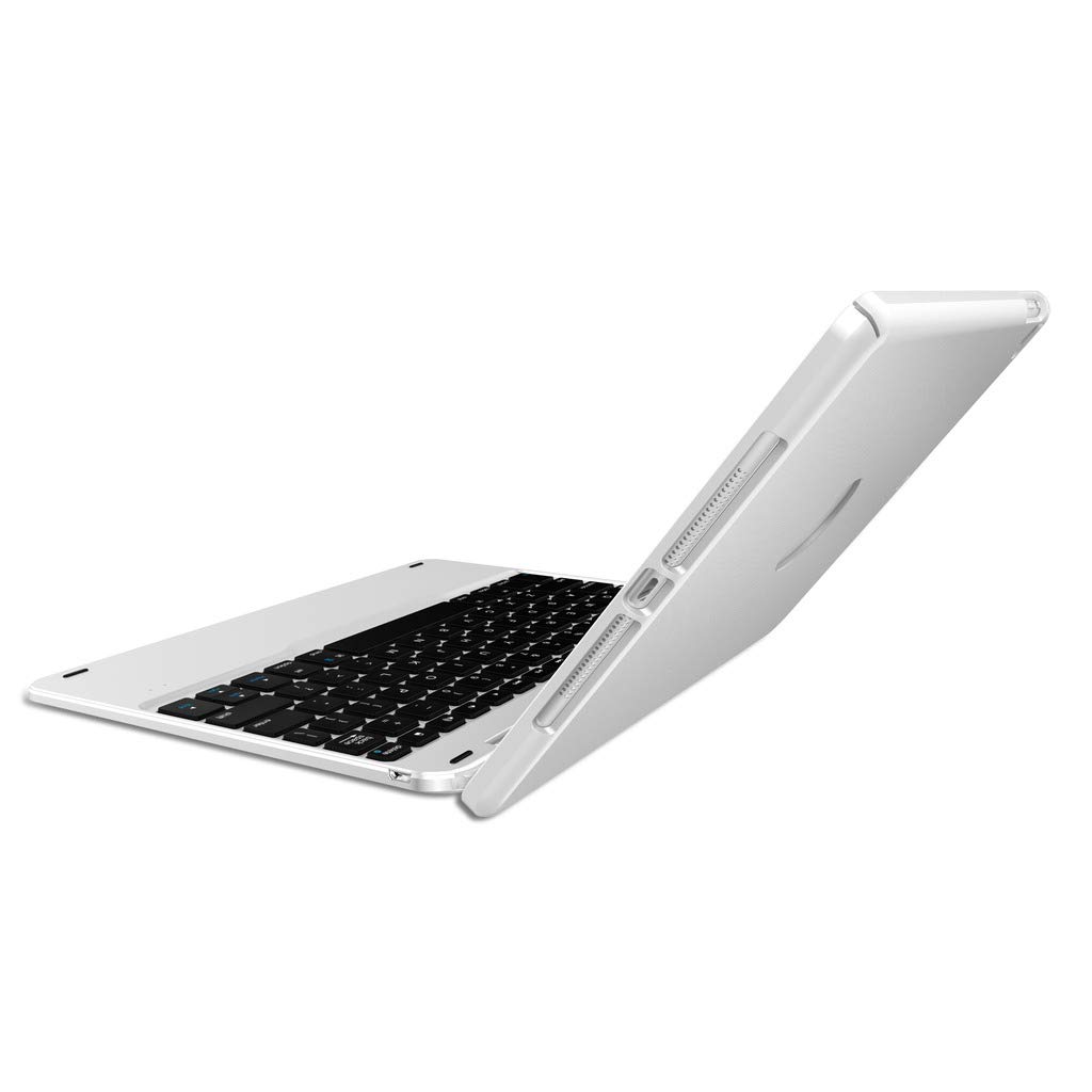 Arteck Ultra-Thin Bluetooth Keyboard Case for iPad 9.7-inch (iPad 6th/5th Gen & iPad Air 1) - Full Protection Folio with 130° Swivel Stand | Perfect for Work, Study & Travel
