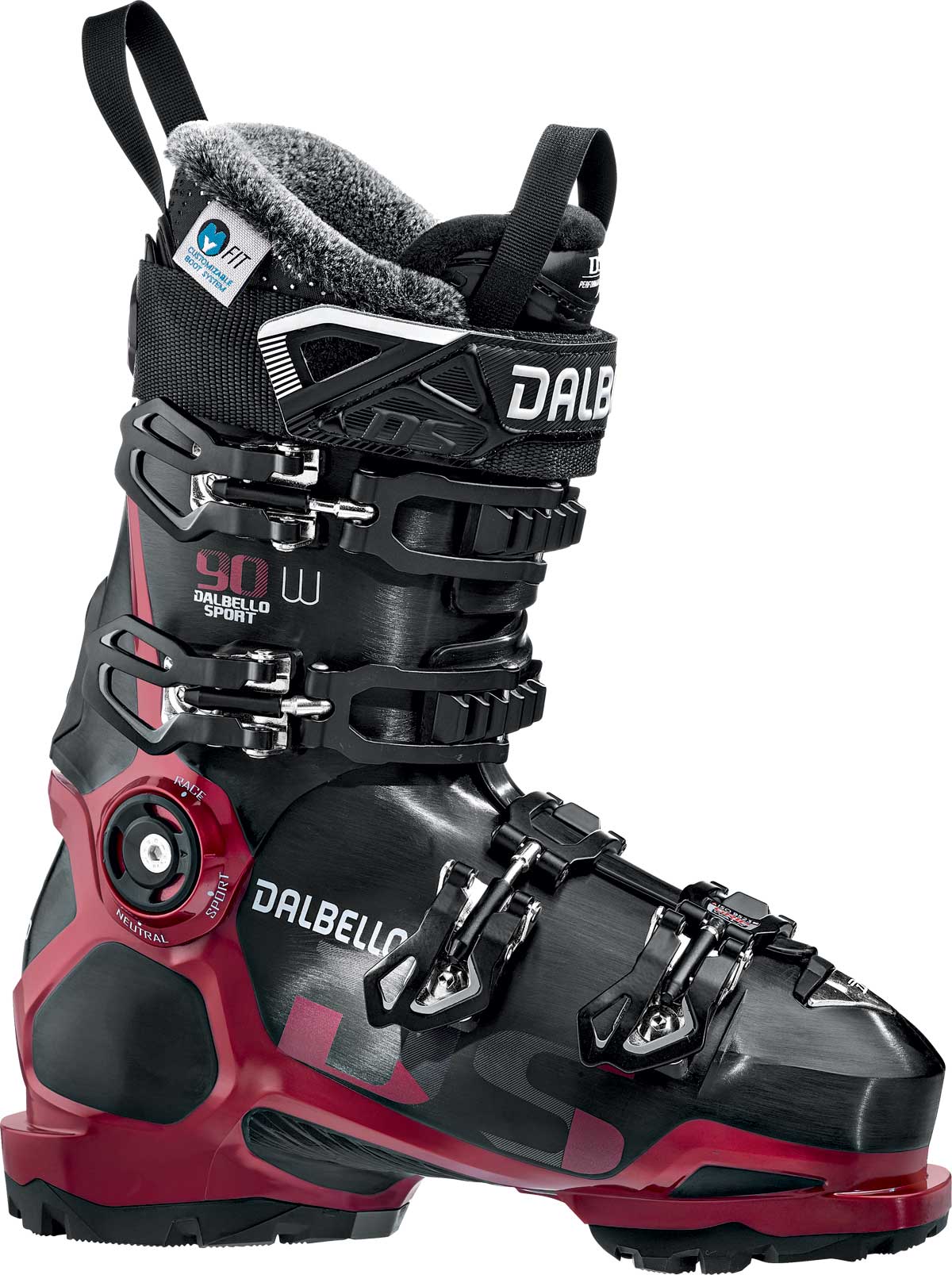 Dalbello DS 90 GW Women's Ski Boots 2019-2020 - Comfortable & Supportive for All-Mountain Skiing | Perfect for Intermediate Female Skiers on Groomed Trails & Powder Days