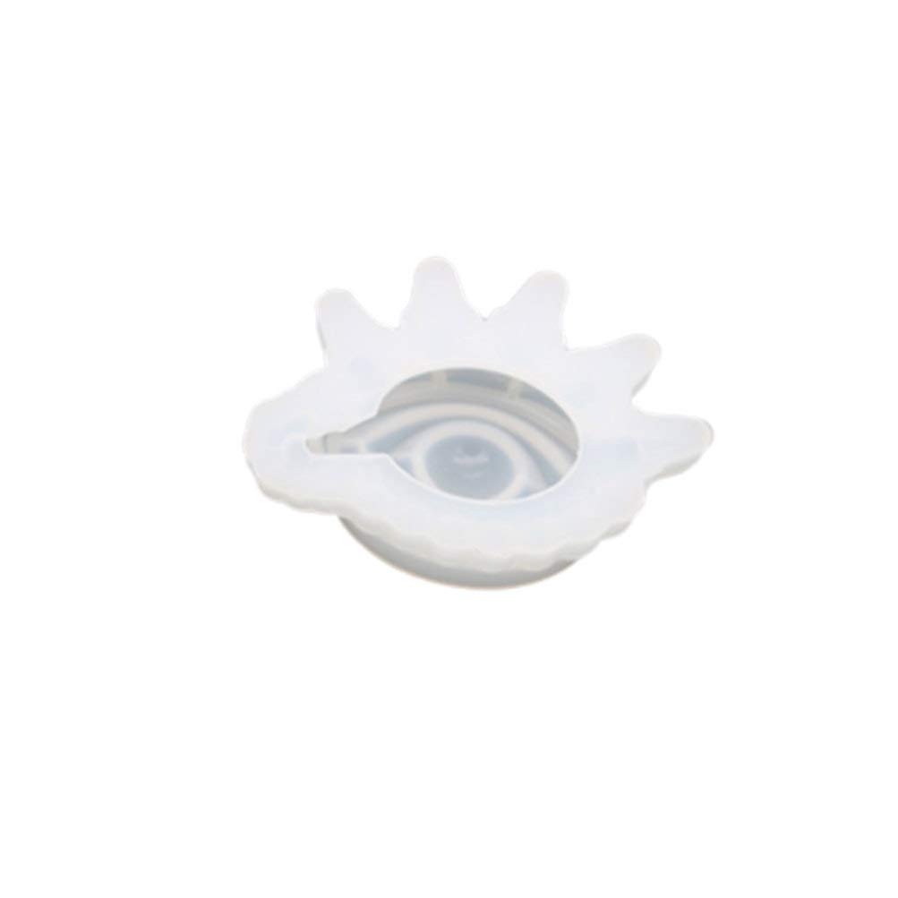 SUPVOX Silicone Candle Molds for DIY Jewelry Making - Resin, Concrete & Crystal Art Molds - Perfect for Handmade Necklaces, Earrings & Eyeball Crafts - Great for Home Decor, Gift Making & Creative Projects