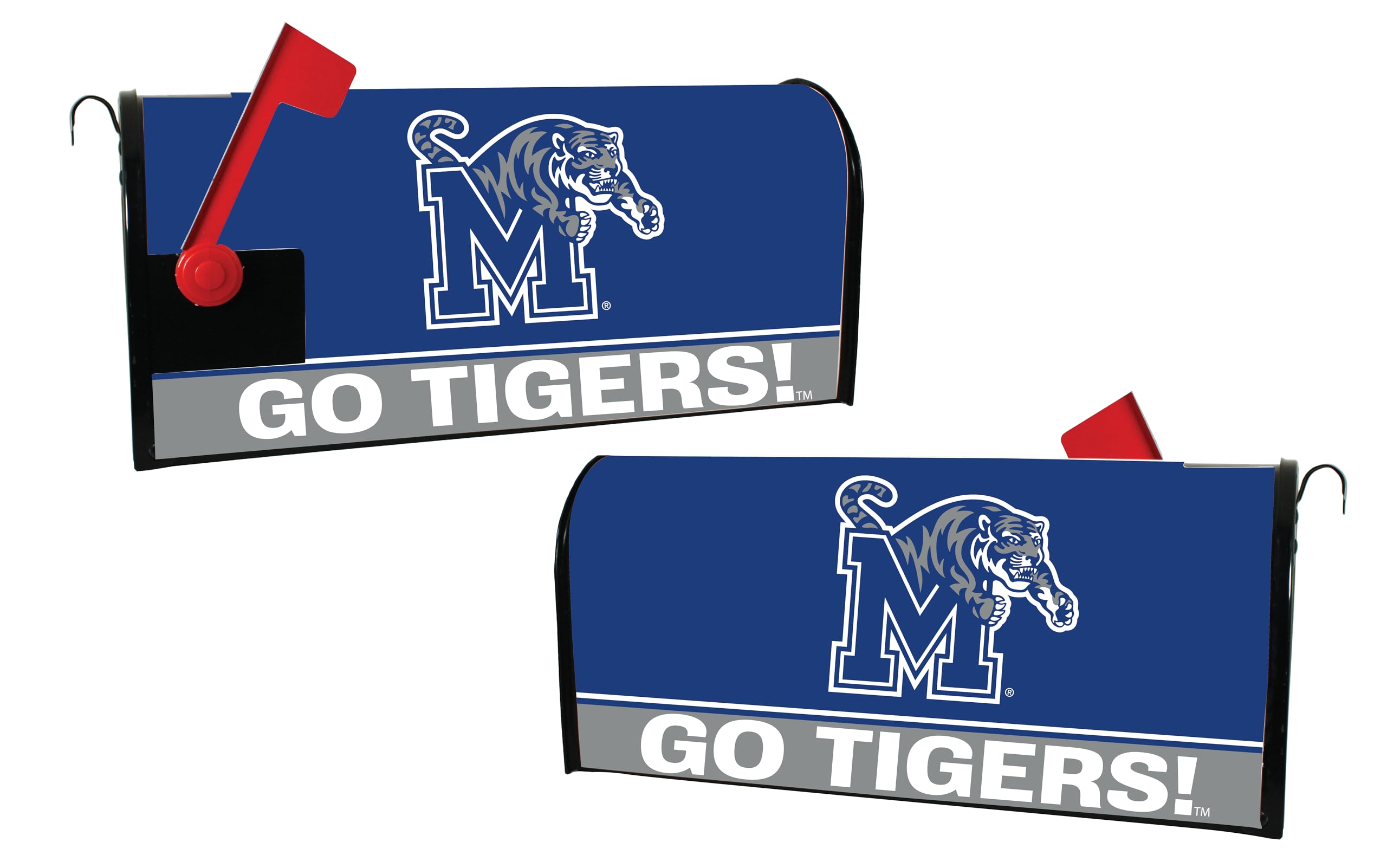 **Officially Licensed Memphis Tigers Mailbox Cover - Collegiate Design for 2021 | Durable Outdoor Decoration for College Fans & Alumni**