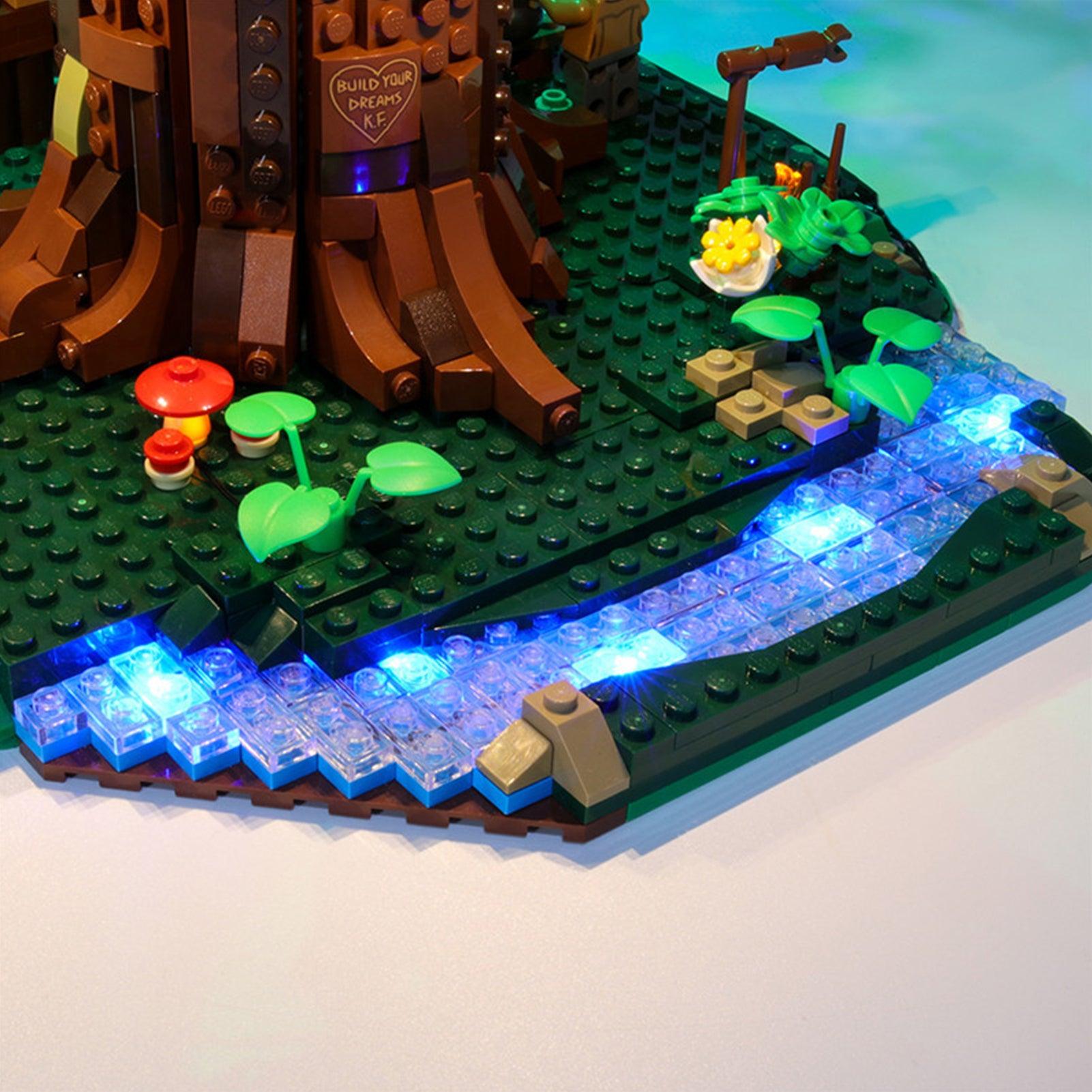 **LEGO Ideas Tree House Building Kit 21318 - Light Set for Enhanced Display & Nighttime Play - Perfect for LEGO Enthusiasts & Home Decor**