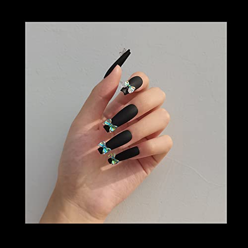 Black Mixed Metalic Bow