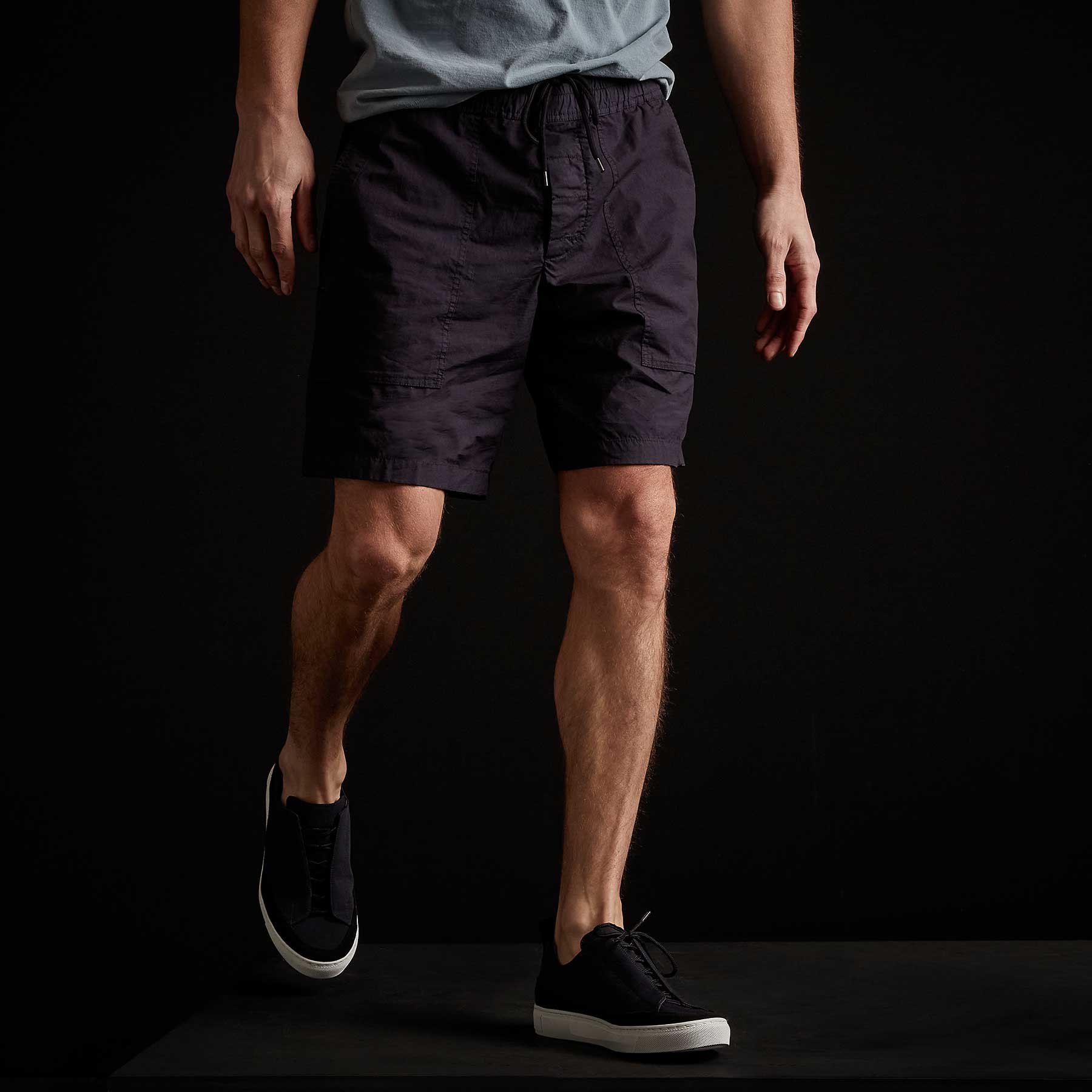 Rip Stop Shorts for Men - French Navy Blue Quick-Dry Outdoor Hiking & Casual Wear