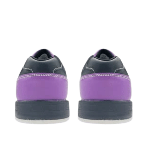 ELITE Youth Classic Black/Purple Bowling Shoes - Lightweight & Comfortable for Kids & Teens - Perfect for League Play, Casual Bowling & Arcade Fun