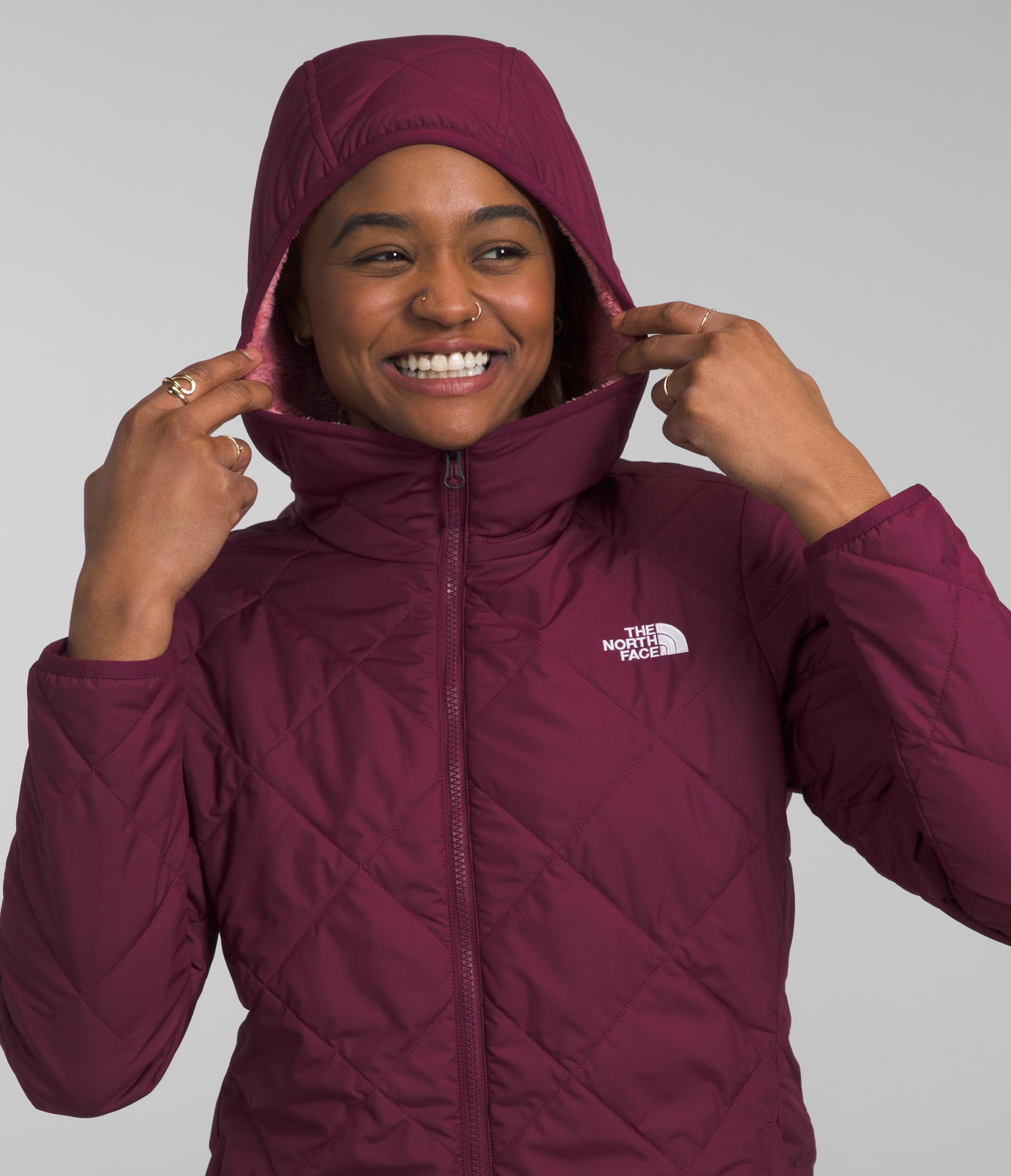 The North Face Shady Glade Insulated Parka Jacket for Women - Waterproof Winter Coat with Warm Down Fill, Windproof & Lightweight - Perfect for Skiing, Hiking & Cold Weather Adventures