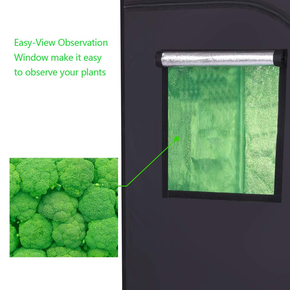 Premium Hydroponic Grow Tent 48
