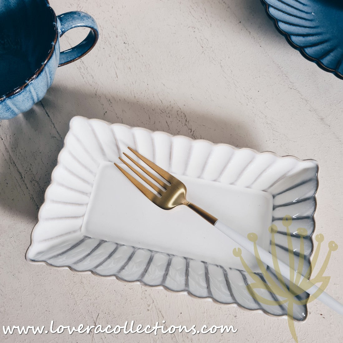 Rustic Seashell Dinnerware Set - Beach Themed Plates, Bowls & Serving Dishes for Coastal Dining & Entertaining - Perfect for Beach House, Summer Parties & Nautical Decor