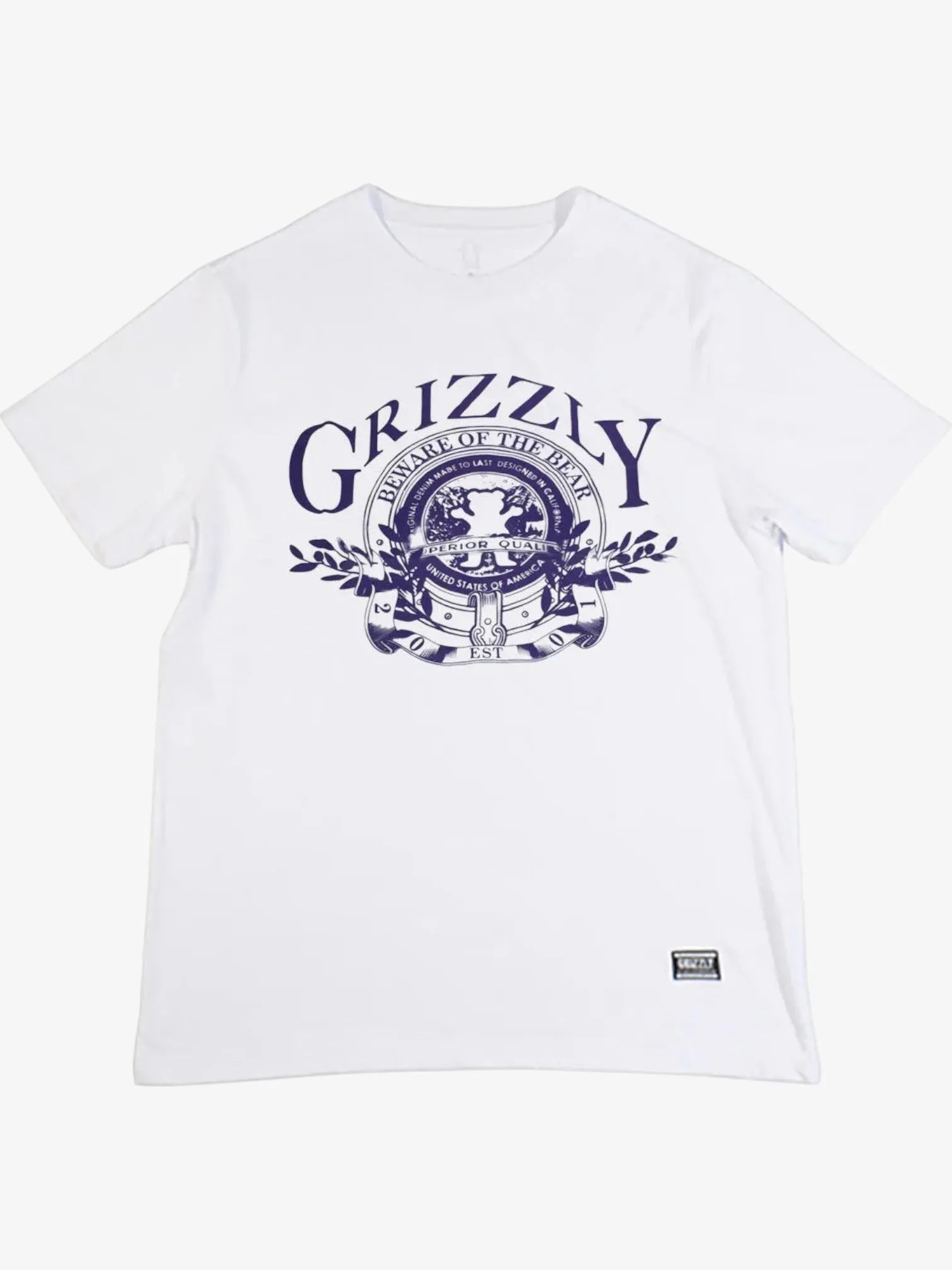 Grizzly Family Tree White T-Shirt for Men & Women - Comfortable Cotton Tee for Casual Wear, Family Outings & Everyday Style