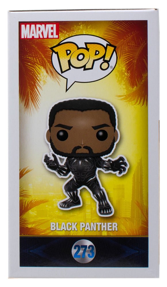 Marvel Black Panther Funko Pop! Vinyl Figure #273 - Collectible Action Figure for Marvel Fans | Perfect for Display, Gifts, and Comic Book Collections