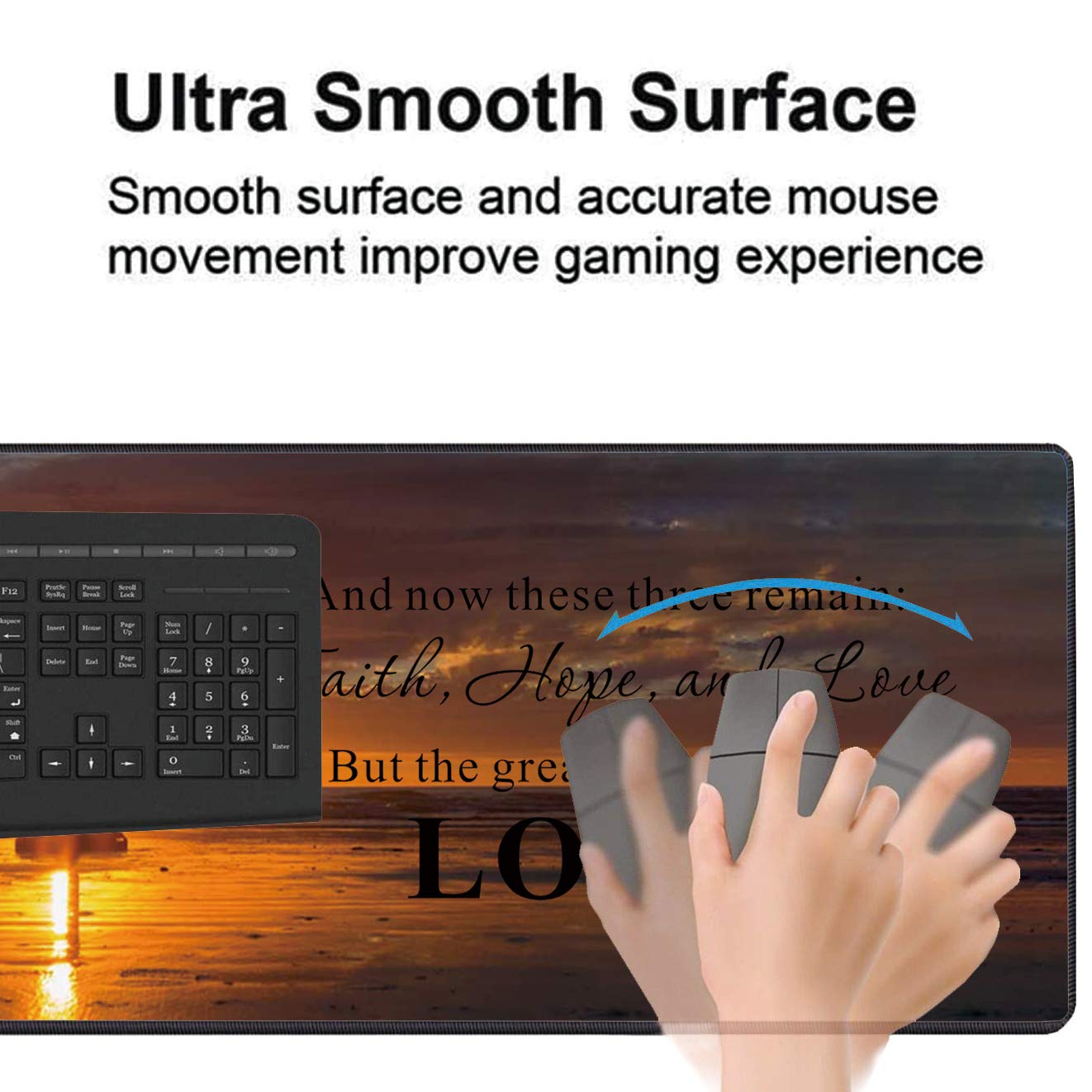 Large Gaming Mouse Pad 31.5