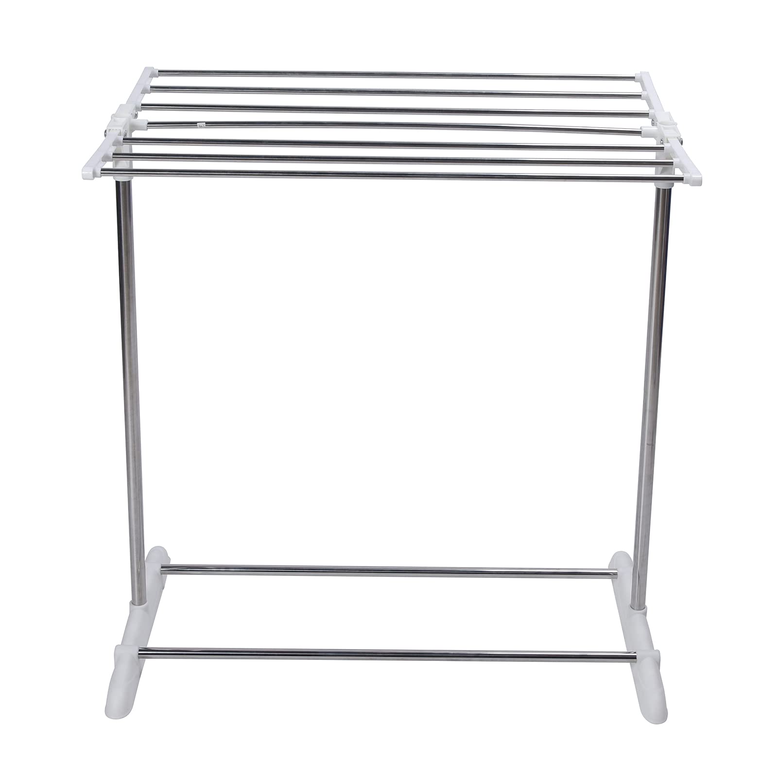 Pilipane Adjustable Foldable Garment Rack - Indoor Clothes Drying Rack for Wet Laundry, Space-Saving Collapsible Clothing Organizer - Perfect for Apartments, Dorms, and Small Spaces