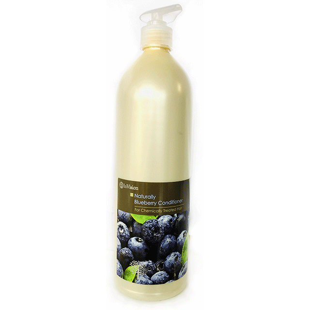 InVision Blueberry Hair Conditioner for Dry & Damaged Hair - Deep Moisturizing & Repair Treatment for Smooth, Shiny Hair - Perfect for Daily Use & Salon-Quality Results at Home