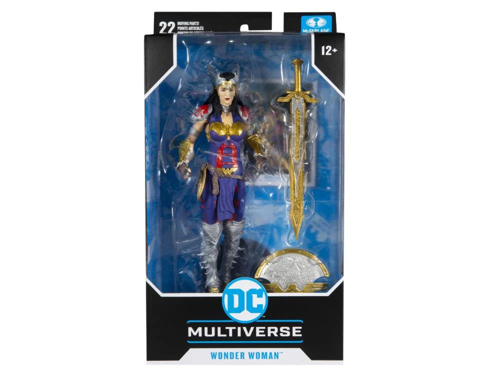 DC Comics DC Multiverse Wonder Woman Action Figure by Todd McFarlane - Collectible Superhero Toy for Display & Cosplay