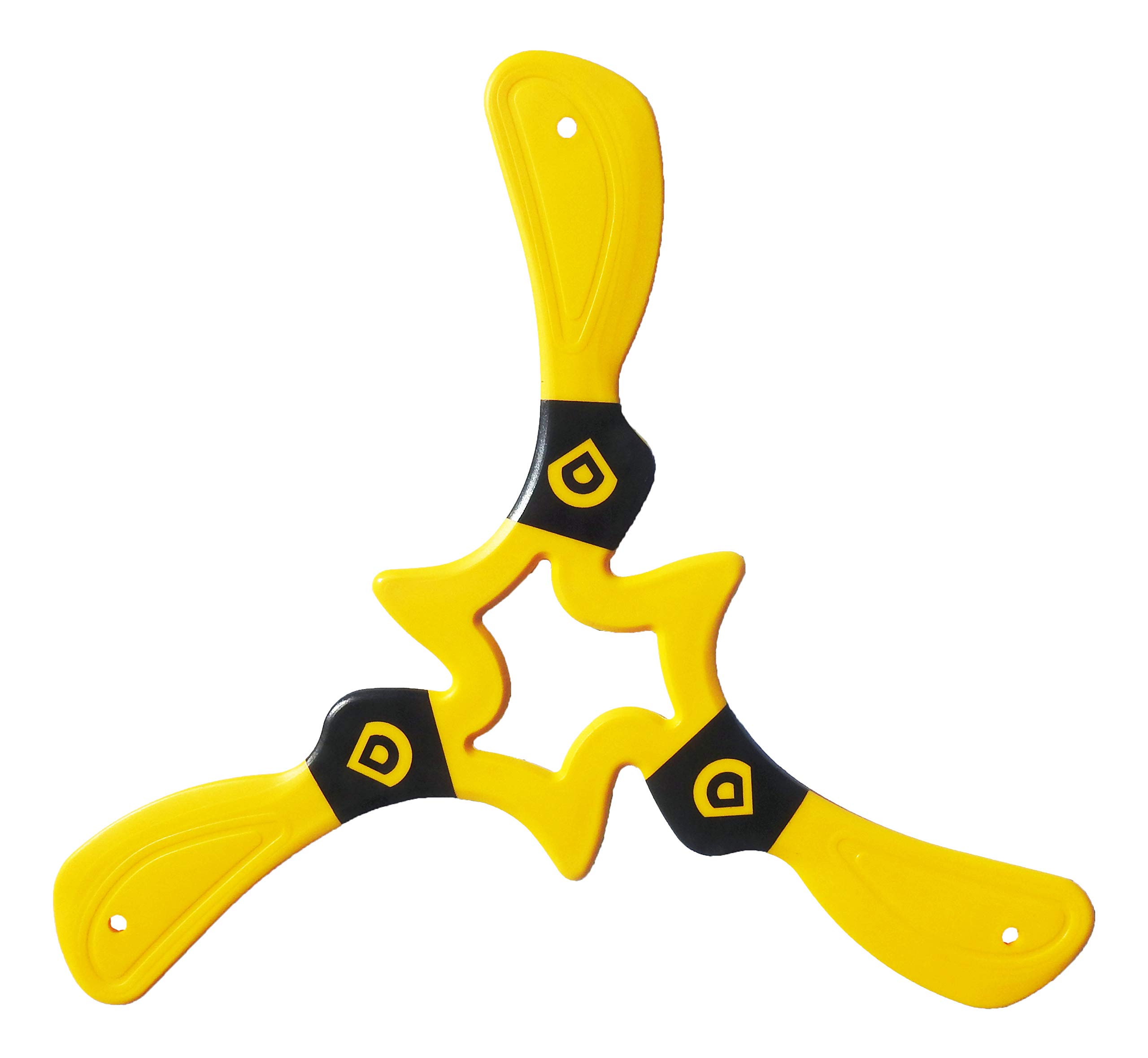Asaki Boomerangs - Premium Yellow or Red Flying Sport Boomerang for Outdoor Games, Backyard Fun, and Skill Development | Perfect for Adults and Kids