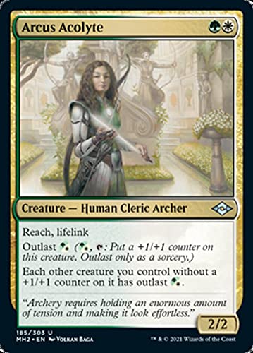 Magic: the Gathering - Arcus Acolyte (185) Foil Card - Modern Horizons 2 MTG Booster Pack - Perfect for Deck Building & Collectors