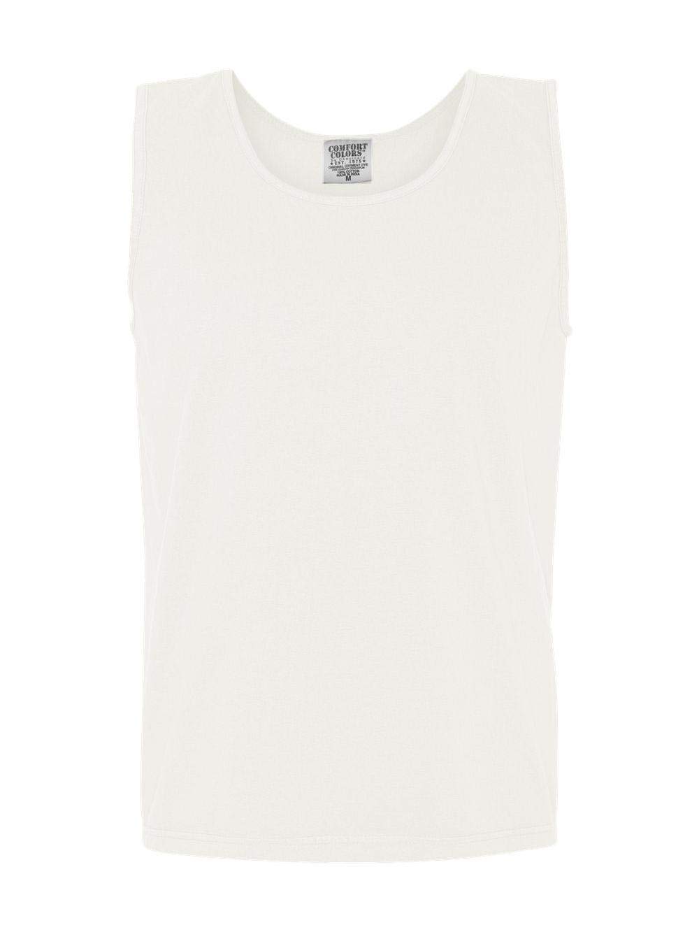 Comfort Colors C9360 Ringspun Garment-Dyed Cotton Tank Top for Women - Soft Breathable Summer Casual Wear for Gym, Beach & Everyday Outfits