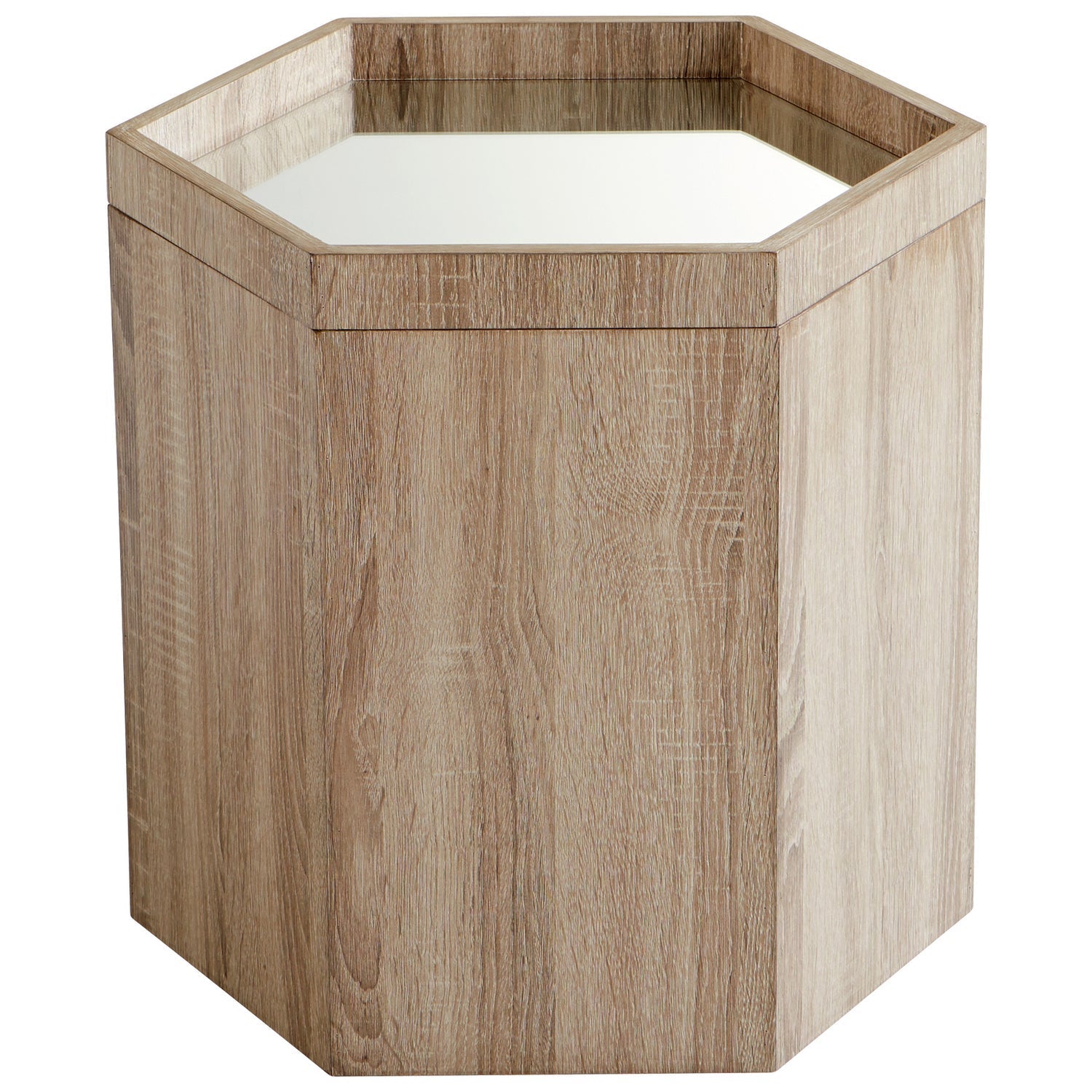 Cyan Design 09887 Honeycomb Tray Table - Medium Size Oak Veneer Side Table - Perfect for Living Room, Bedroom, or Office Use